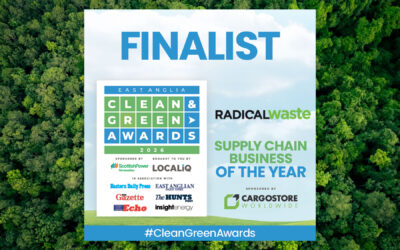 Radical Waste Named as Finalist in East Anglia Clean and Green Awards
